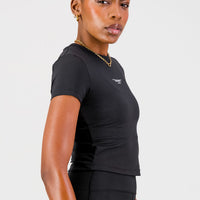Essential Olivia Fitted Tee - Black