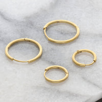 Fine Hoop Earrings