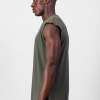Muscle Tank - Forest Green