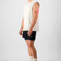 Lightweight Cotton Tank - Cream