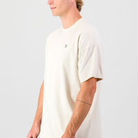 Lightweight Cotton Tee - Cream