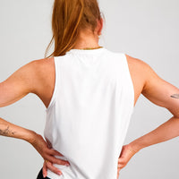 Essential Madison Tank - White