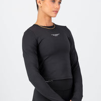 Essential Olivia Fitted Long Sleeve - Black