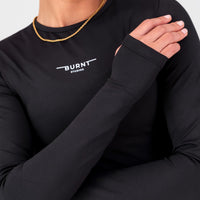Essential Olivia Fitted Long Sleeve - Black