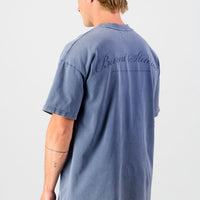 Ultra Heavy Tee - Washed Blue
