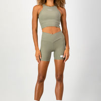 Stile Di Vita Rib Short - Sage