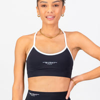 Lua Sports Bra - Black & White