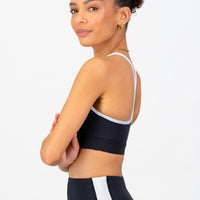 Lua Sports Bra - Black & White