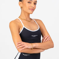 Lua Sports Bra - Black & White